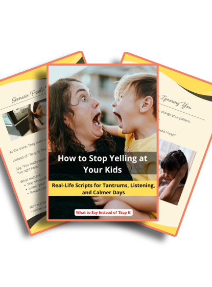 How To Stop Yelling at Your Kids